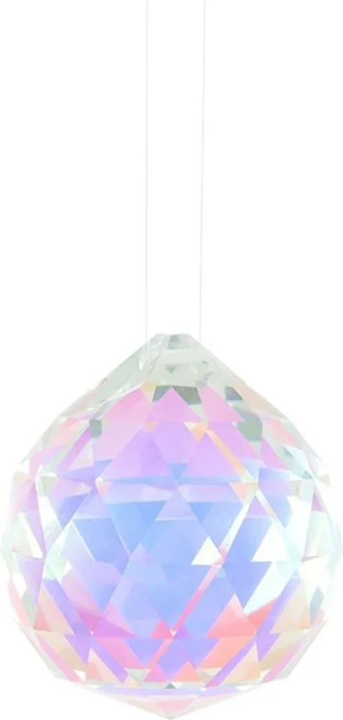 Décoration de fenêtre Aura Energy lot de 16 prismes arc-en-ciel