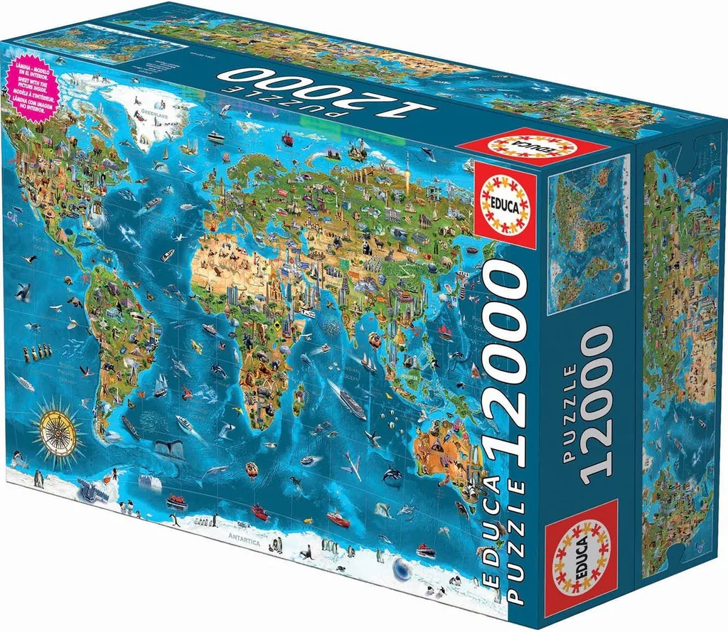 Puzzle 12000 pièces Educa - Solution pour s'occuper intelligemment - 4