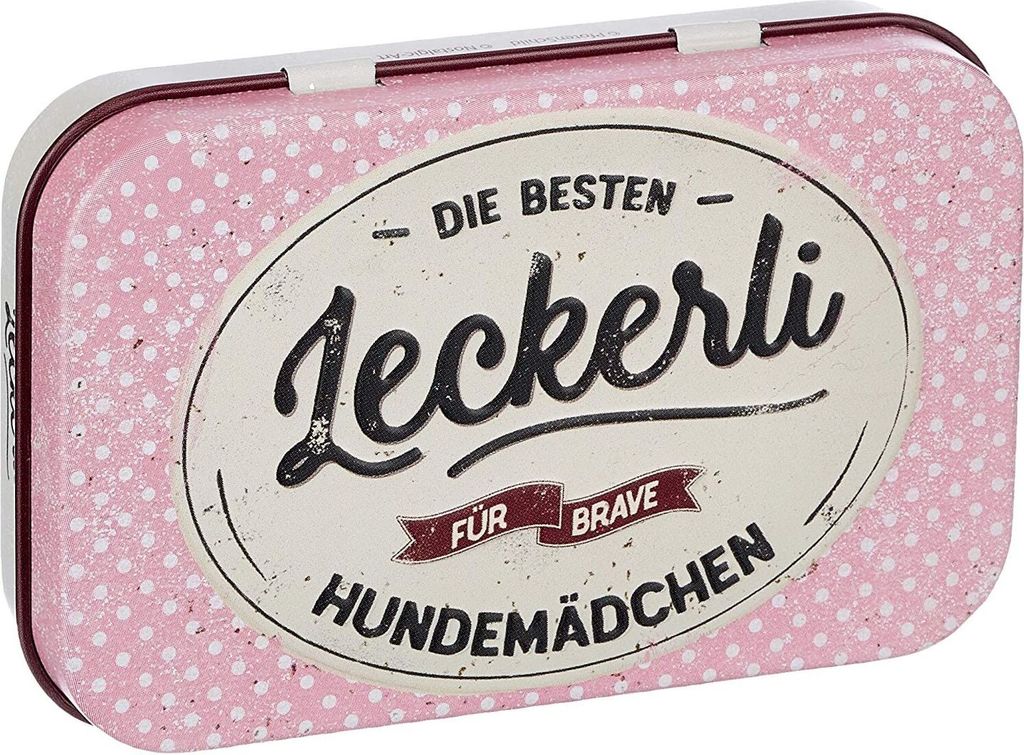 Nostalgic-Art- Leckerli-Dose - PfotenSchild - Brave Produktbild 