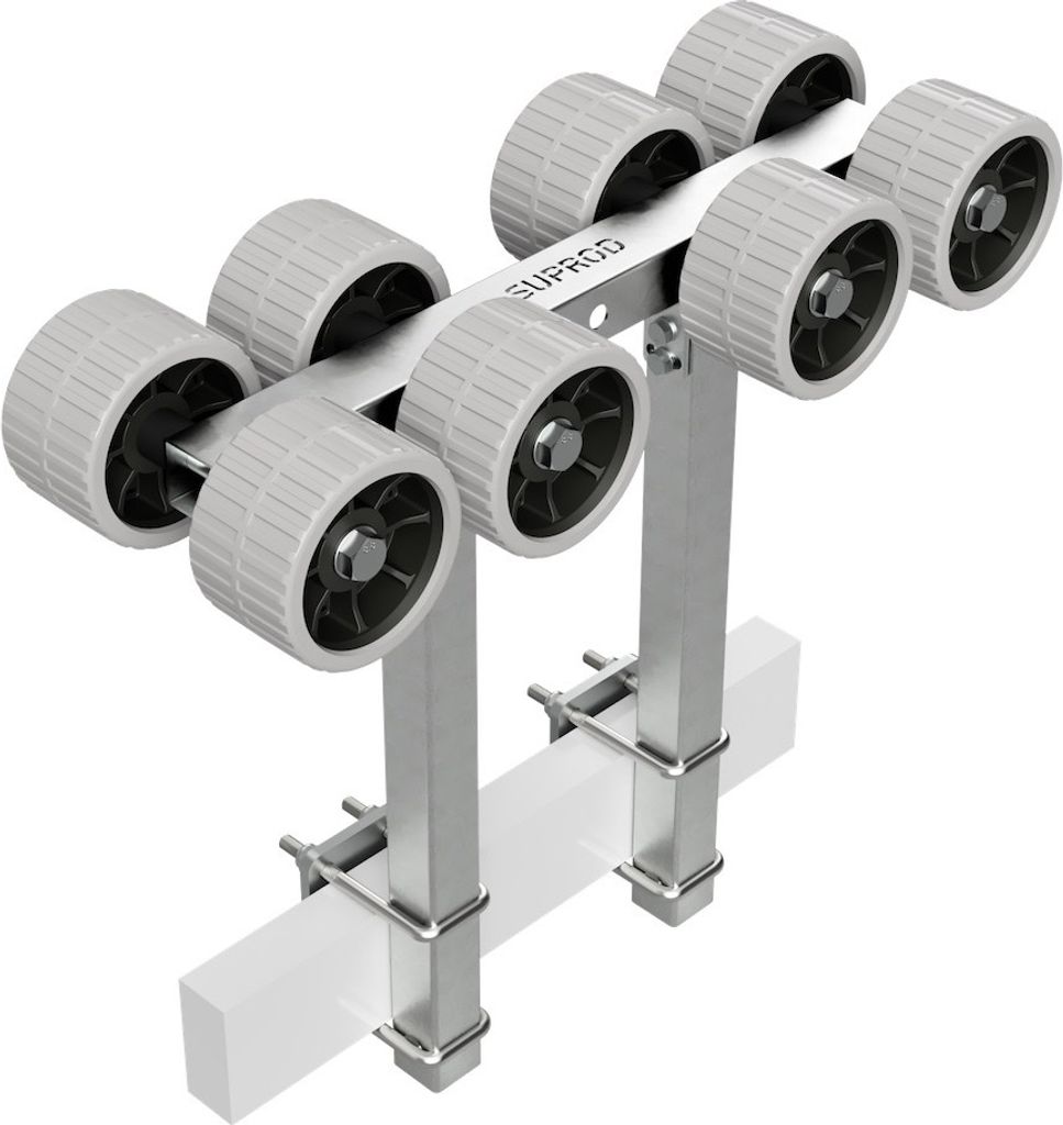 8 volte Rotoli con 2 supporti rimorchio de barca EVA SUPROD Immagine del prodotto 