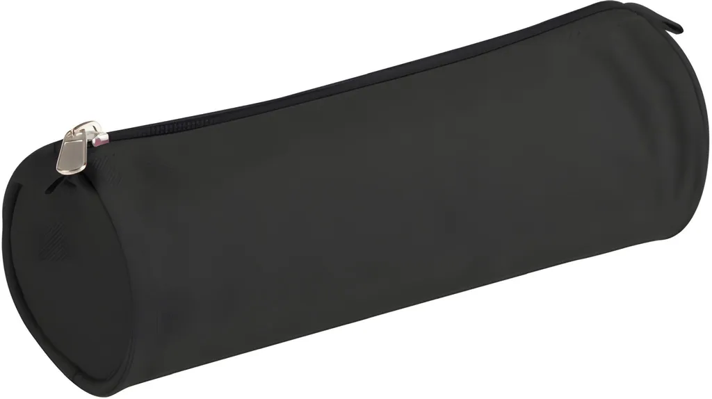 Trousse Ronde Clairefontaine Sac à Polochon Noir pour Fournitures
