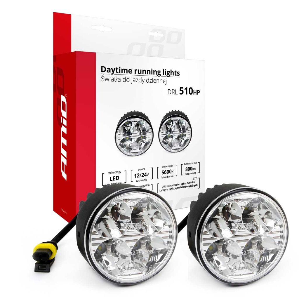 AMiO Svetlá pre denné svietenie DRL 510HP Obrázok produktu 