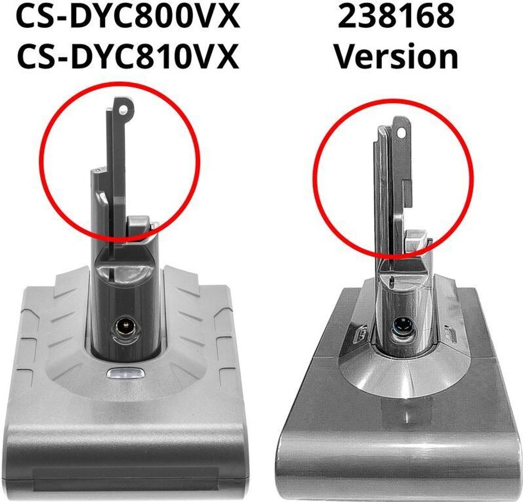 Baterie pro Dyson V8, V8 Absolute, V8 Animal, V8 Fluffy, Obrázek produktu 3