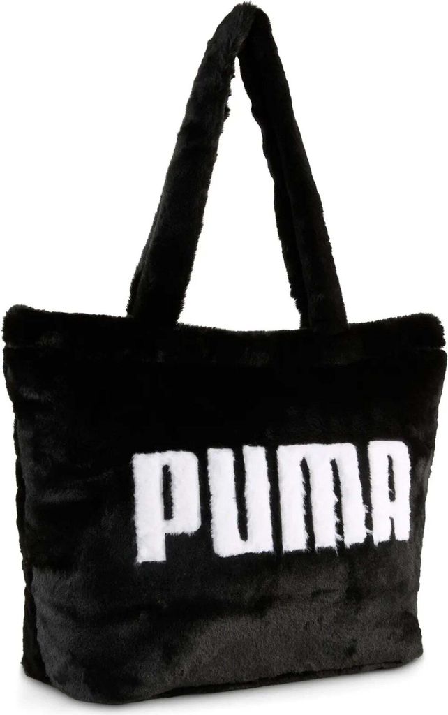 Puma Up Faux Fur Shopper 18 Liter 091712 puma black