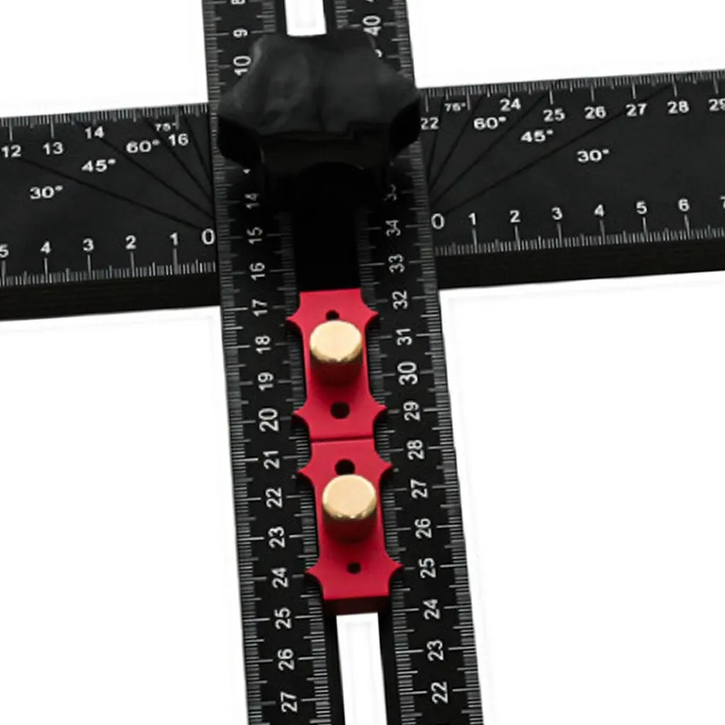 Équerre multi-angles 90°/45° de 54 cm, outil de mesure réglable et précis - 14