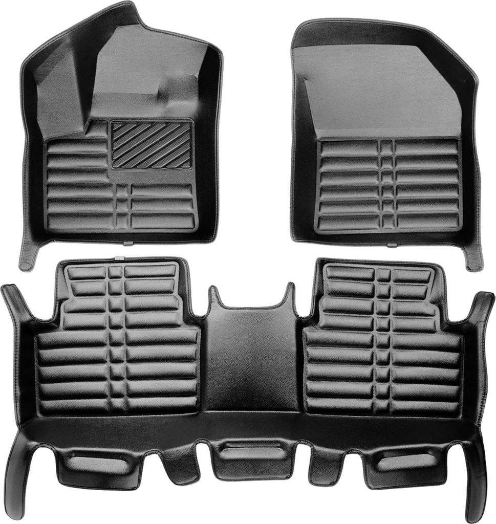 5D Premium Auto Fussmatten TPE Set passend für Citroen Berlingo (Kurz) Baujahr ab 2009