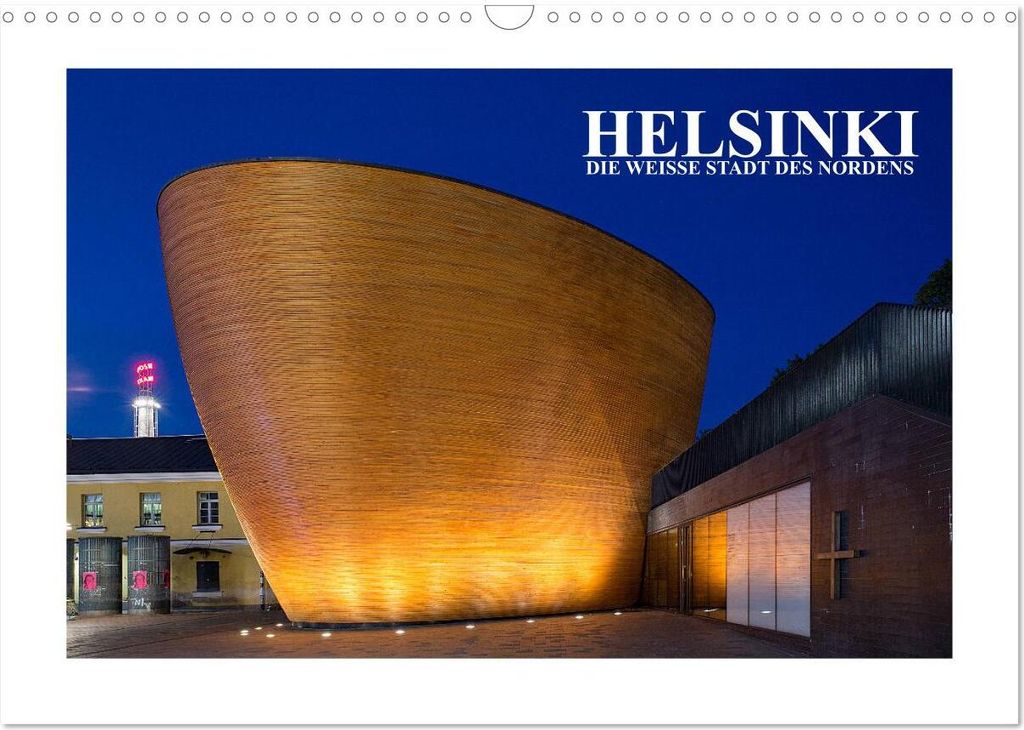 Helsinki - Die weiße Stadt des Nordens (Wandkalender 2026 DIN A3 quer), CALVENDO Monatskalender