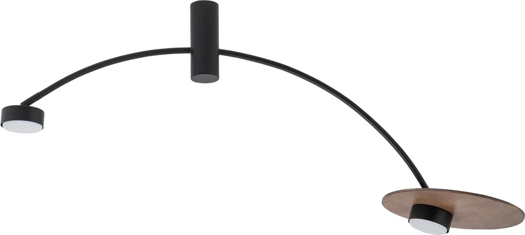Plafonnier HEFT 110cm : Éclairage Design pour Plafonds Bas et Grands Espaces - 5