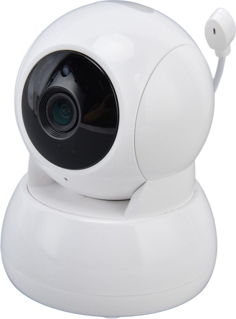 5-Zoll-Babyphone, 355° drehbar, 720P-HD-Display, Infrarot-LED-Licht, kabelloses Baby-Videomonitor, 100–240 V EU-Stecker