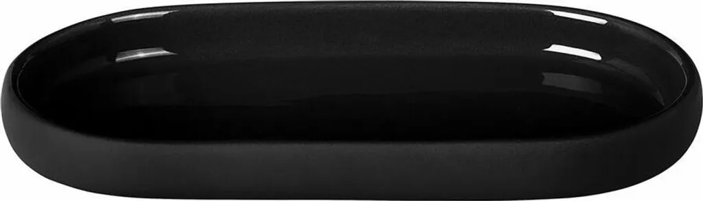 Blomus Sono Vassoio Portaoggetti Nero 66278 Ceramica Design Bagno