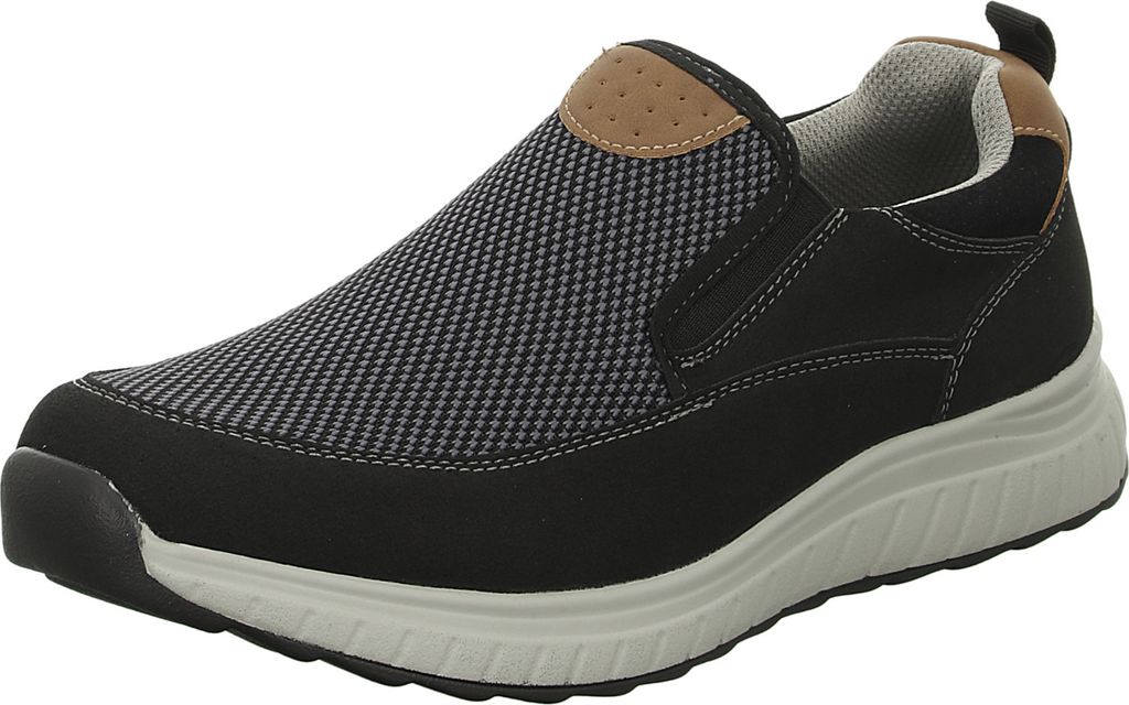 Slipper/Kletthalbschuh Freizeit (Casual) ML-6277-1-BK