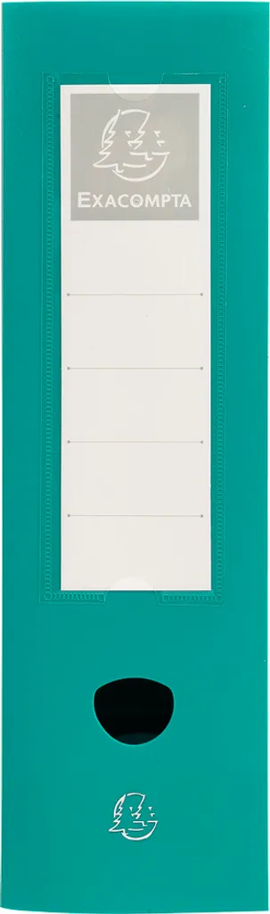 Boîte de rangement A4 PP vert avec dos de 60mm - Pack de 10 unités - 3