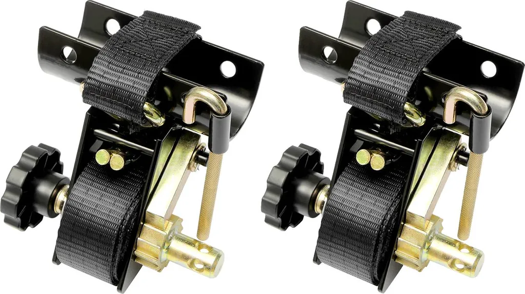 Système d'arrimage rétractable pour tube d'échafaudage 2 pouces noir