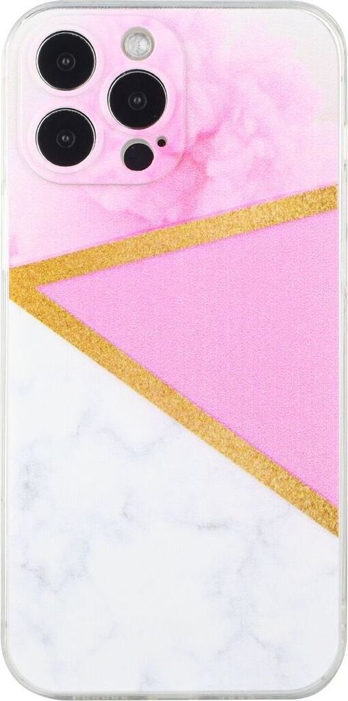 König Design Hülle kompatibel mit Apple iPhone 13 Pro Kunststoff Soft Handyhülle - Handy Case Rosa