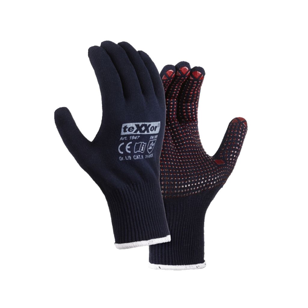 teXXor Handschuh 1947-9 bl/rt Gr.09 Produktbild 