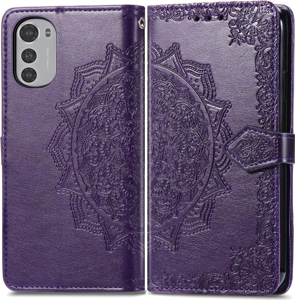 Cover Motorola Moto E32 imoshion Mandala Viola | Accessorio Glamour