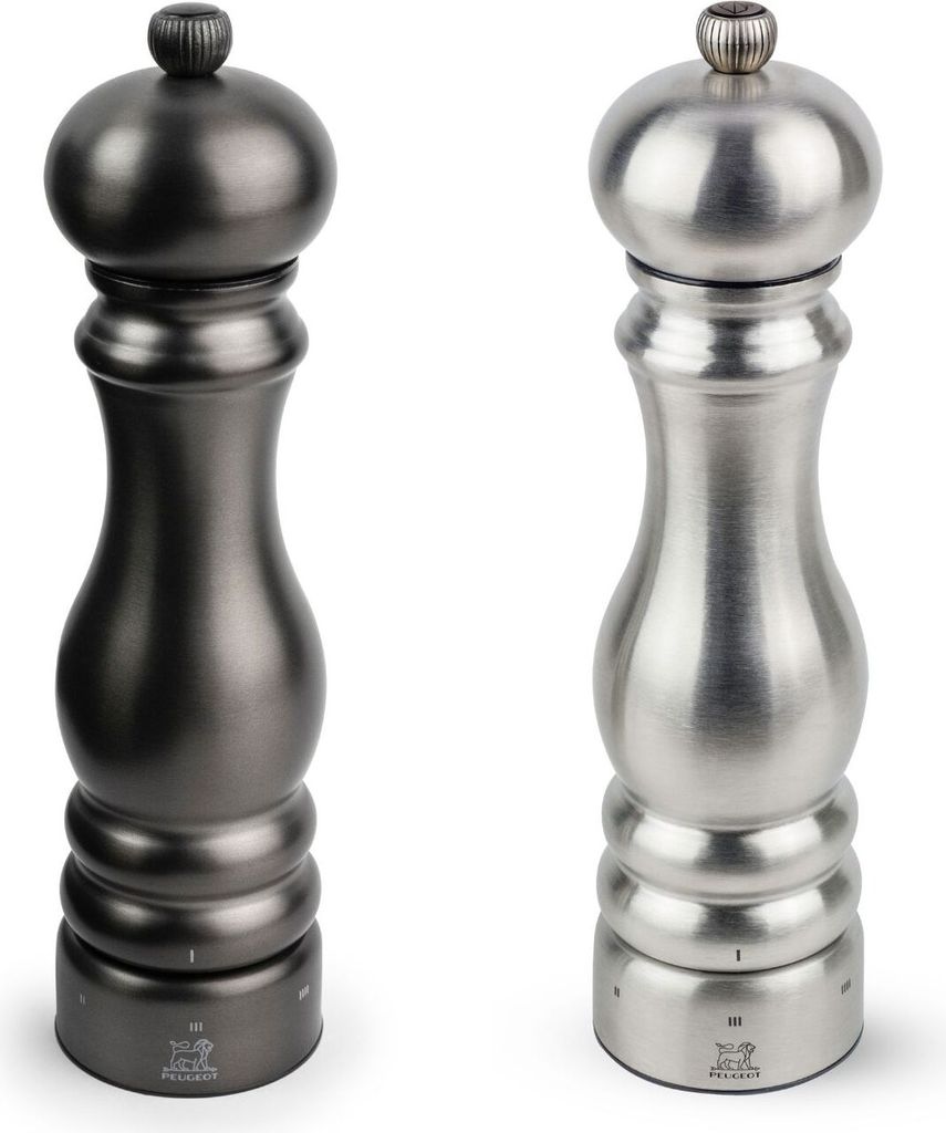 PEUGEOT Mühlenset 22cm Pfeffermühle Carbon Salzmühle Produktbild 