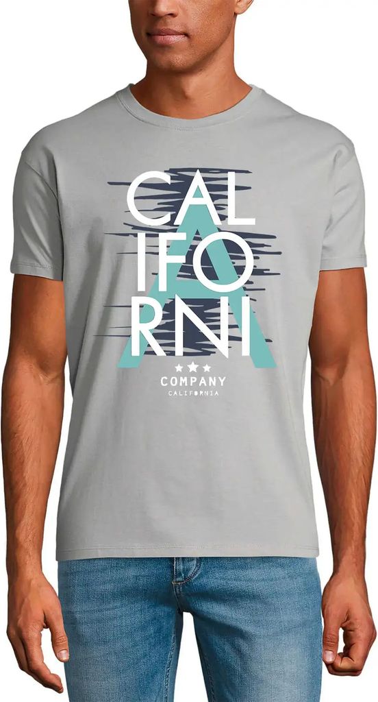 Herren Grafik T-Shirt Kalifornisches Unternehmen – California Company – Öko-Verantwortlich Vintage Jahrgang Kurzarm Lustige Druck Geburtstag G...