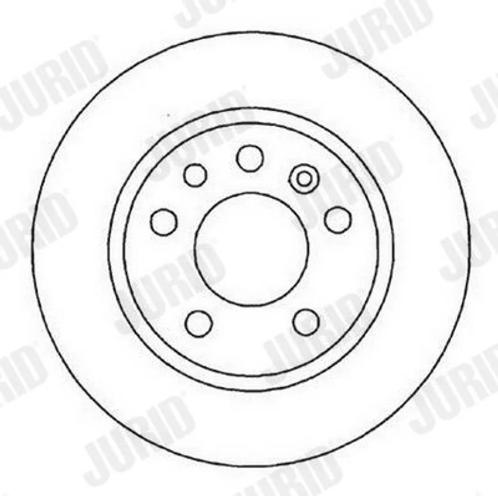 Stop Vibrations : Disques de Frein JURID 561962JC pour Opel Vectra B