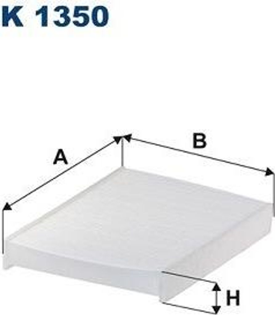 FILTRON K 1350 Innenraumluftfilter OE 5128504 kompatibel mit V40, Transit, Tourneo, Kuga, GT, C-Max, Focus