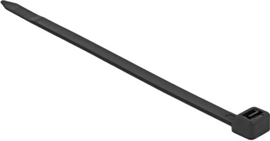 Delock 18991 Delock Kabelbinder L 550 x B 8,8 mm 10 Stück schwarz