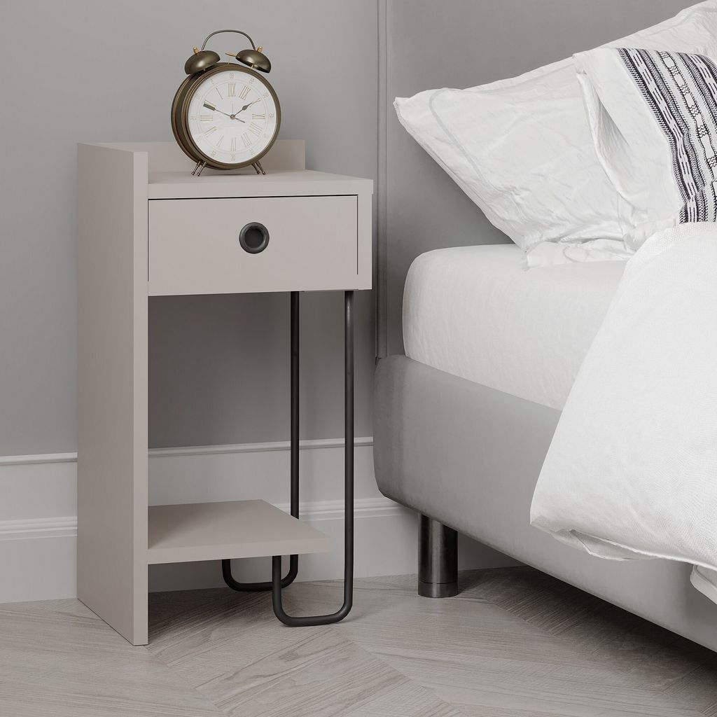 Skye Decor, Sirius Left - Mocha, Nachttische & -schränke, Produktbild 