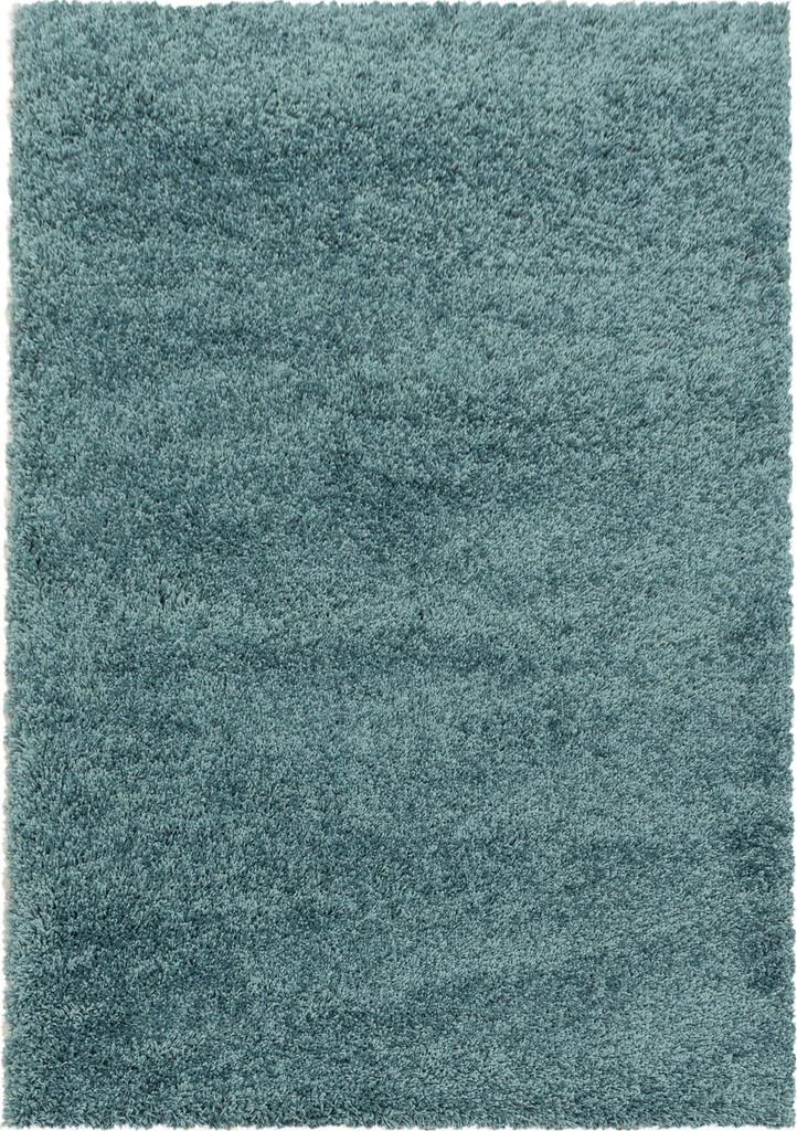 Tapis de couloir pour salon, bleu, 60x110 cm, unie Image du produit 
