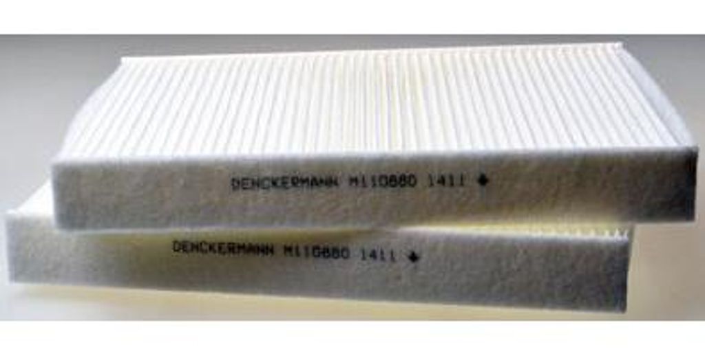 DENCKERMANN M110880 Innenraumluftfilter OE 64119163328 kompatibel mit 5er F10, 5er F07, 5er F11, 6er F12, 6er F13, 6er F06, 7er F01