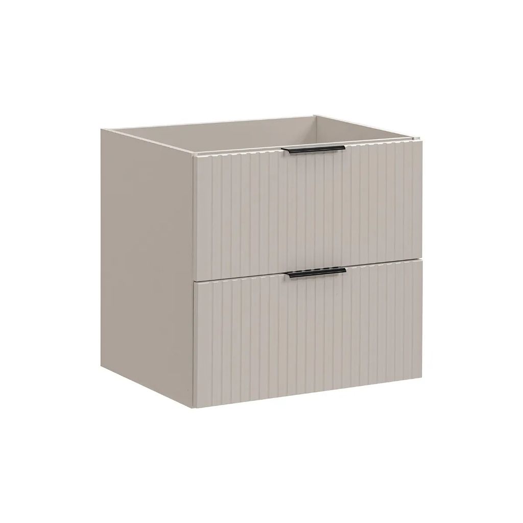 Eleganter Badezimmerschrank 60Cm Mit 2 Schubladen - Badezimmermöbel