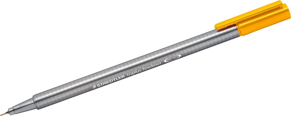 Feinschreiber triplus 0,3mm sonnengelb Packung mit 10 Stück