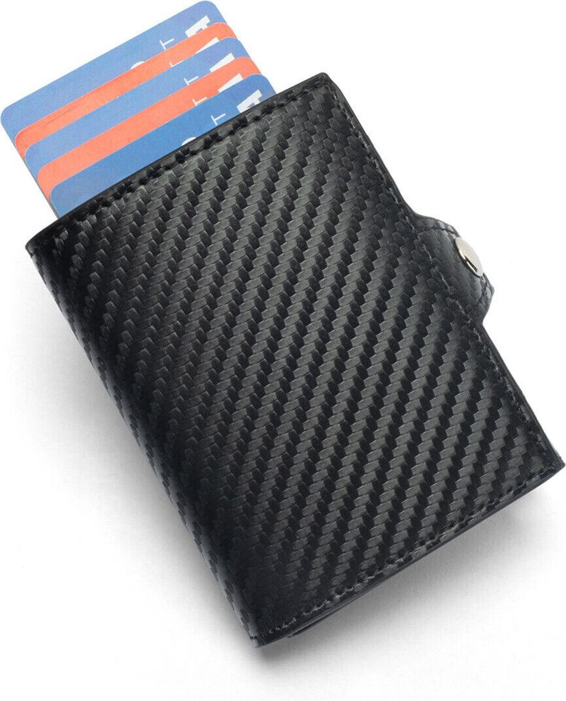 Slim Wallet Kartenetui RFID Schutz mini Geldbörse Produktbild 