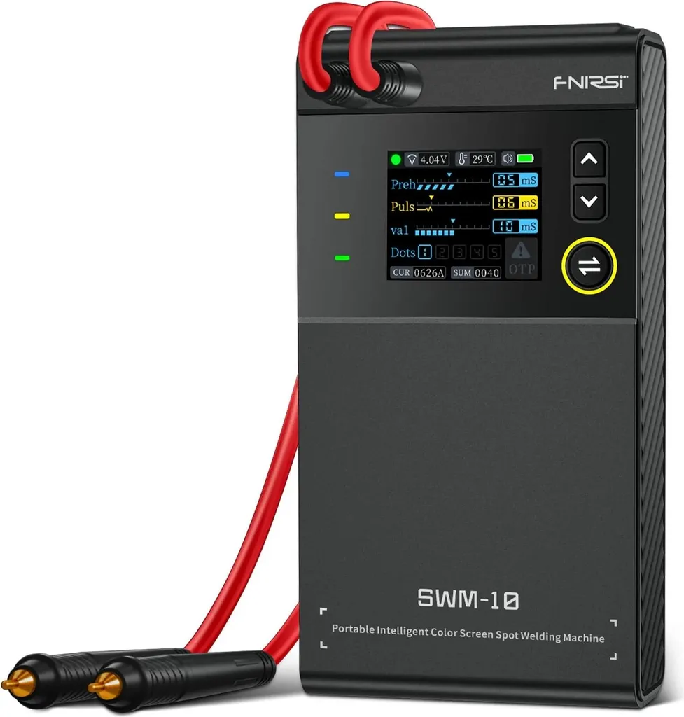 Mini soudeuse par points FNIRSI SWM-10 portable écran couleur 1200A