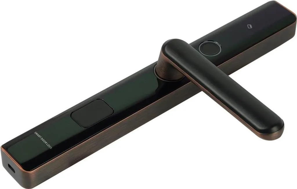 Serrure connectée à code et badge RFID pour porte intérieure ou entrée
