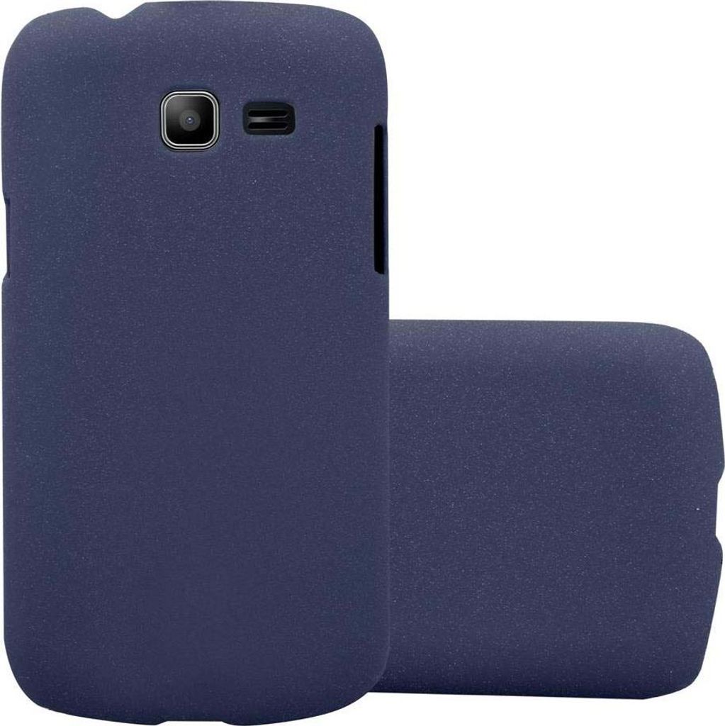 Cadorabo Schutzhülle für Samsung Galaxy TREND LITE Hülle in Blau Etui Hard Case Handyhülle Cover