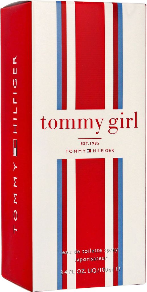 A product box for Tommy Girl perfume.