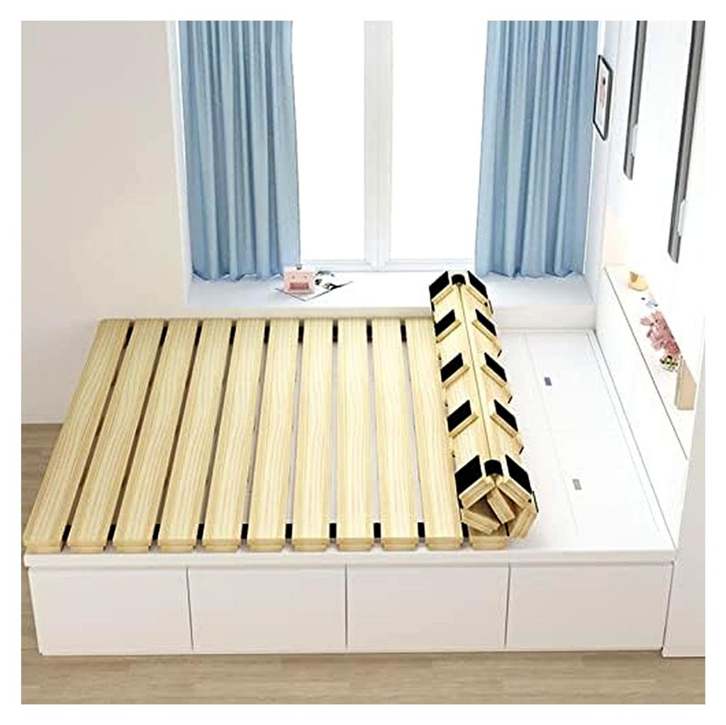 Faltbare Holzlatten für Matratzenstütze, feuchtigkeitsbeständiges und atmungsaktives Design für Schlafzimmerboden