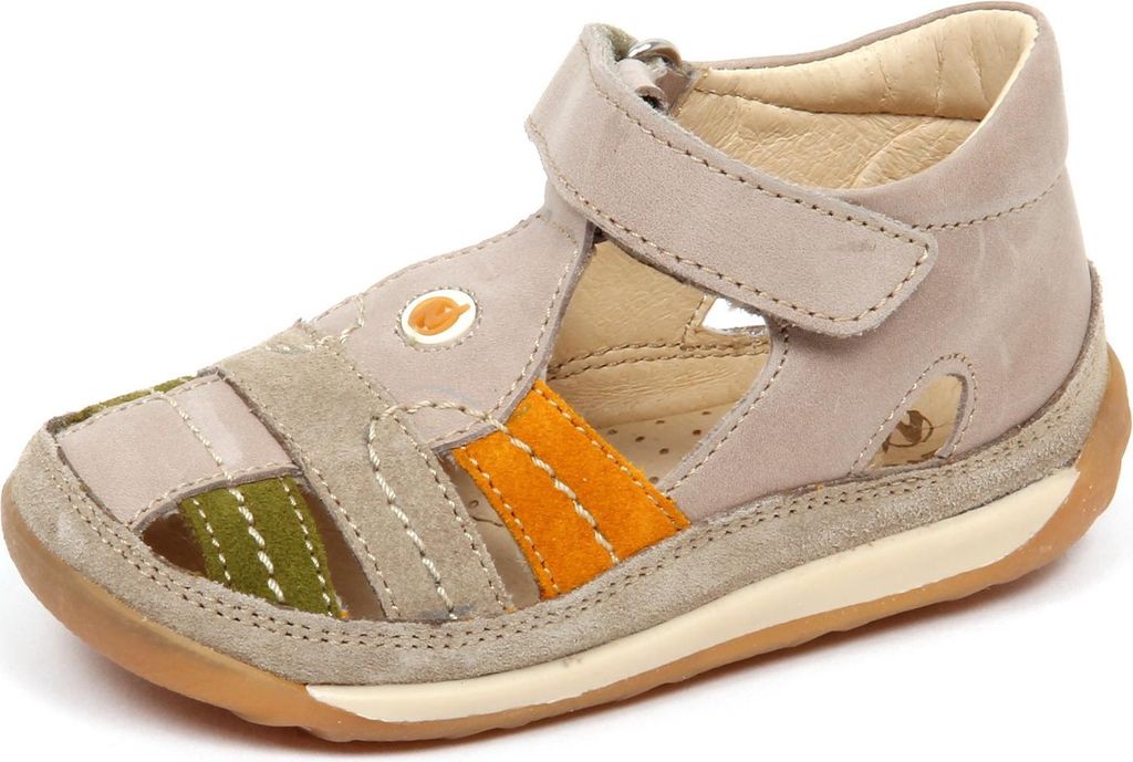 E5916 Sandale Baby taupe FALCOTTO NATURINO erste Schritte Schuhe Baby Junge