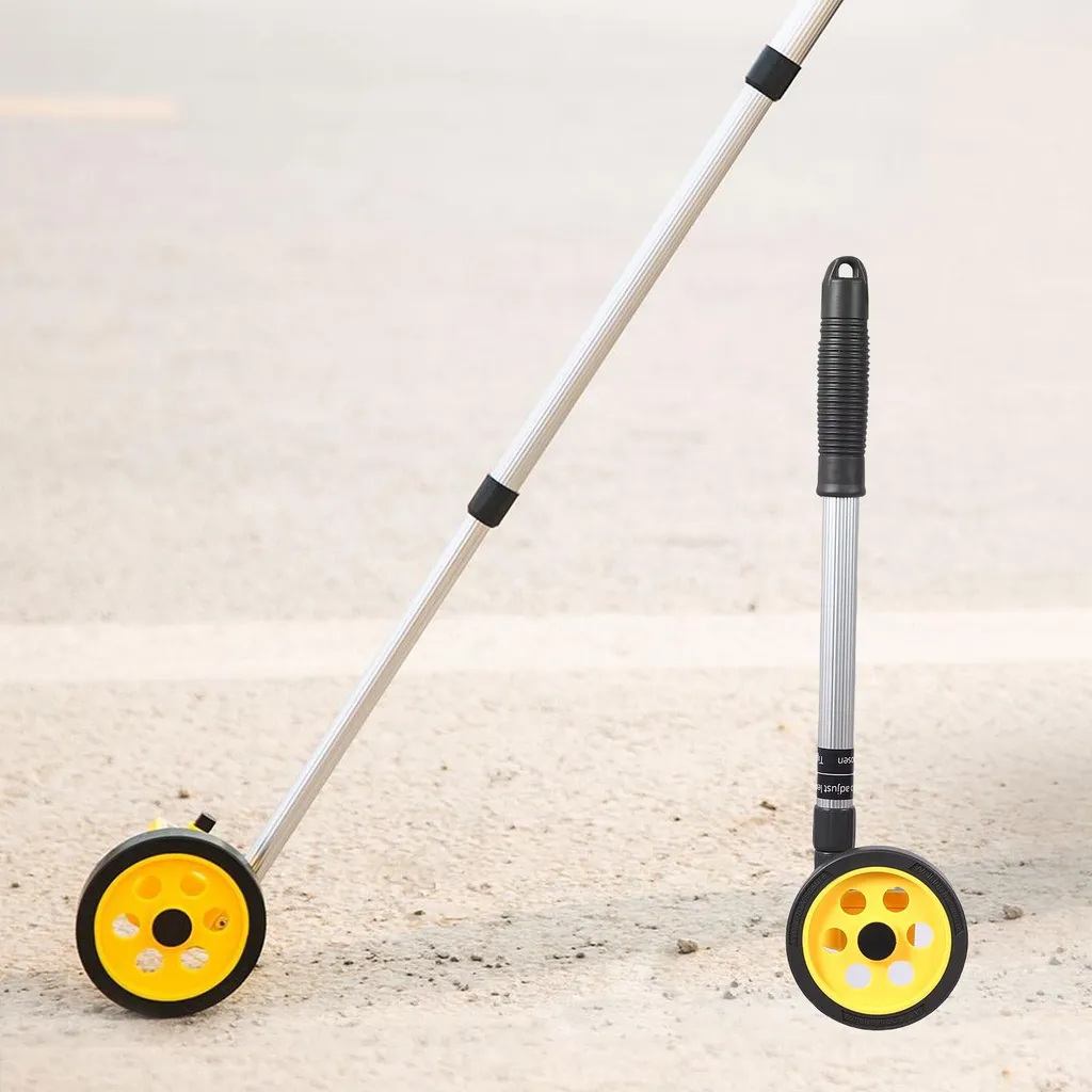 Roue de mesure métrique extensible RT-500 pour chantier de bâtiment