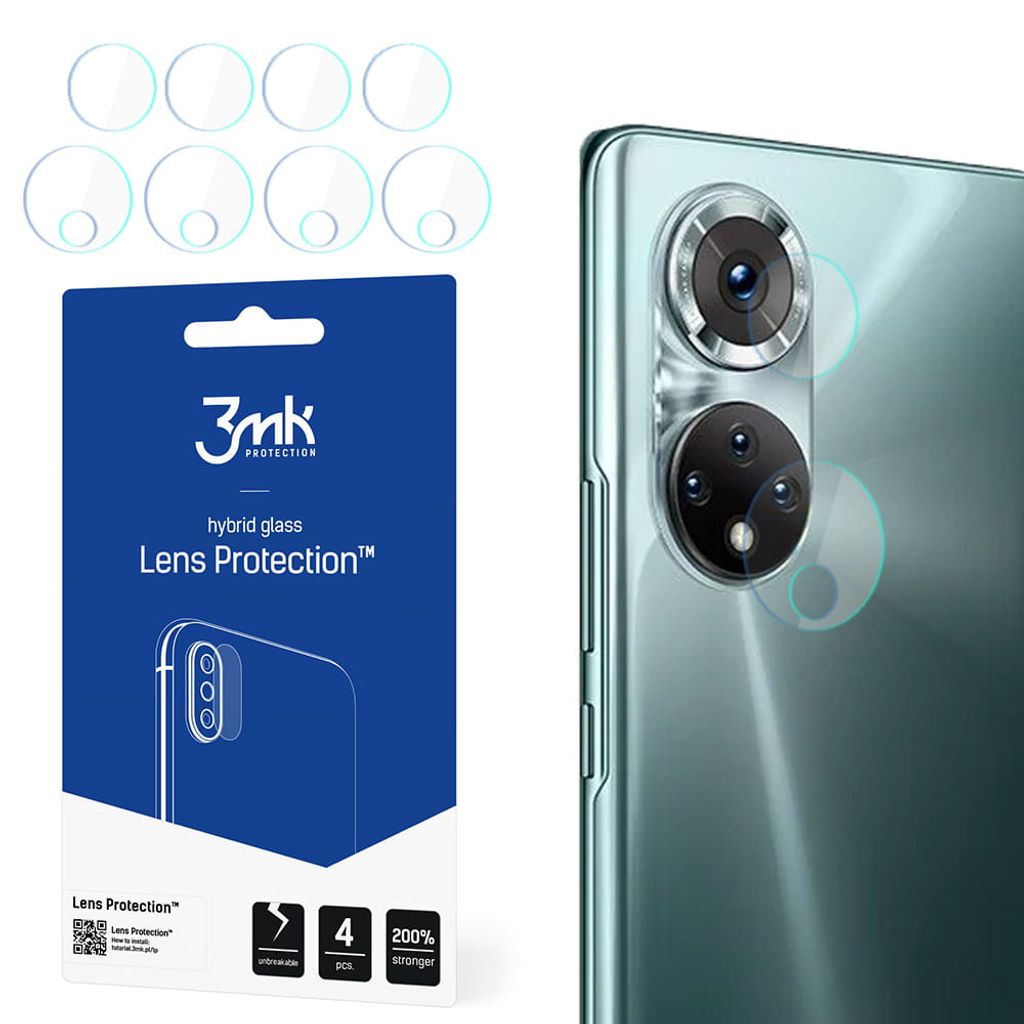 3mk Hybridglas Lens Protection für Honor 50 Pro 5G Kamera Produktbild 