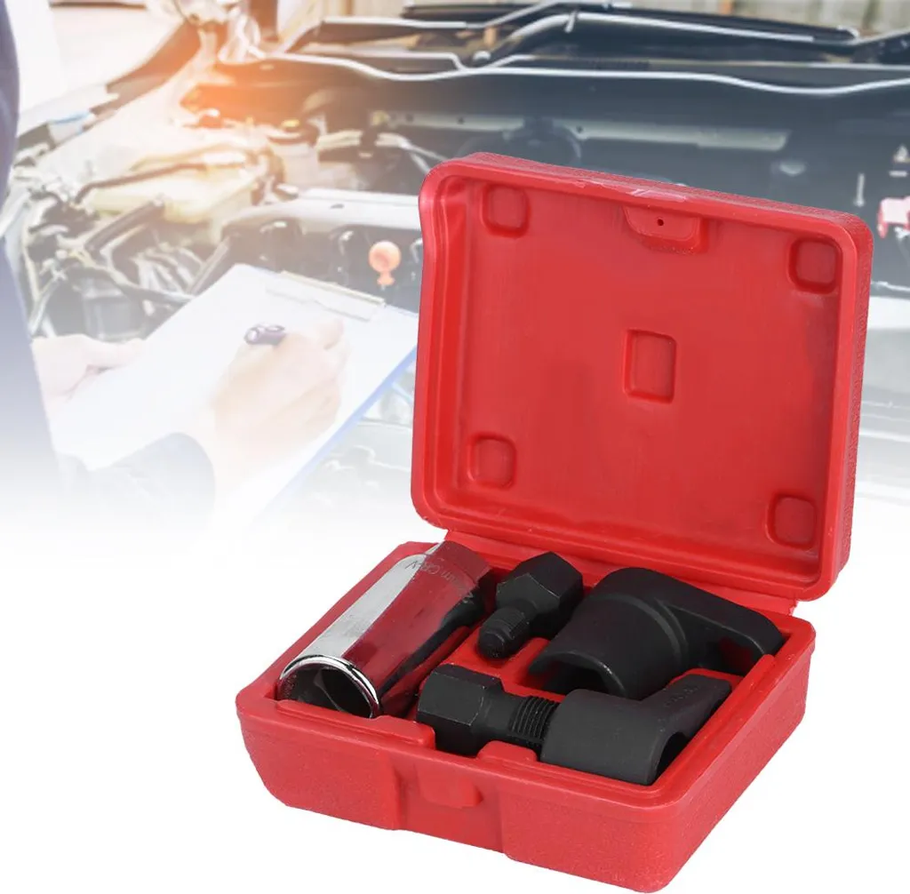 Solution pour sonde lambda grippée : Jeu de 5 douilles d'extraction 22mm - 4