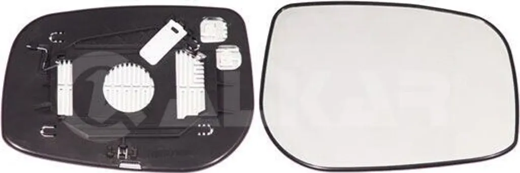 Verre de rétroviseur ALKAR 6432266 pour Avensis T25 et Verso M2 Droit