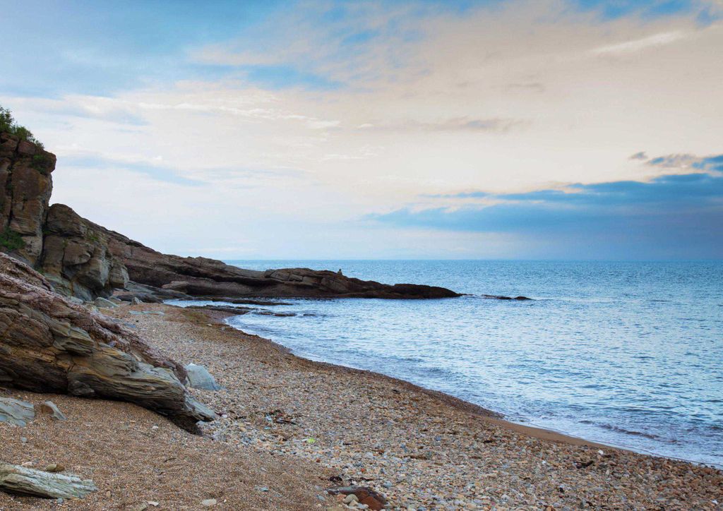 hansepuzzle 25761 - Küste Puzzle, 260 Teile, Natur, 41,0 x 28,0cm mit hochwertiger Aufbewahrung, Kartonbox und wiederverschließbarem Beutel