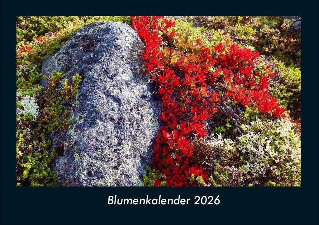 Blumenkalender 2026 Fotokalender - Querformat DIN A4, Monatskalender mit Bild-Motiven aus Fauna und Flora, Natur, Blumen und Pflanzen