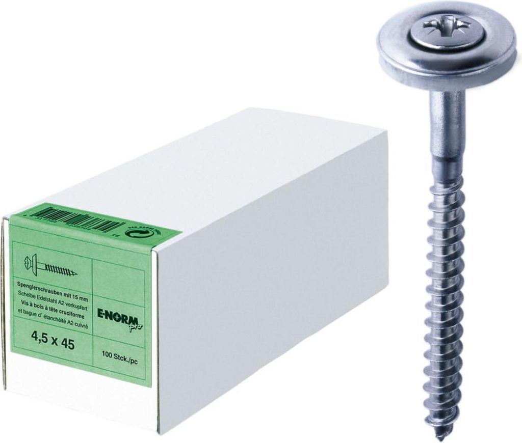 Spenglerschraube A2 PZD 24,5x 65 15 E-NORMpro