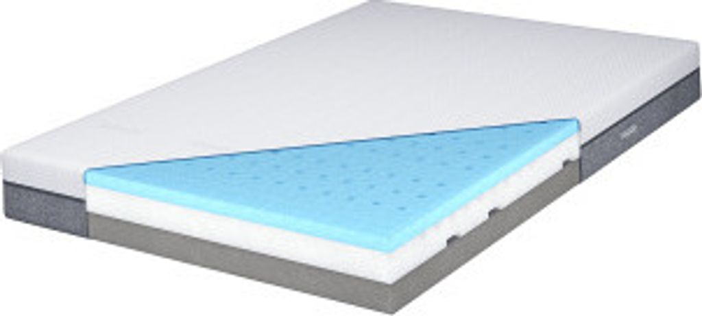 Genius eazzzy Matratze Deluxe 140x200 cm - orthopädische Visco Kaltschaummatratze mit 8-Zonen und 20cm hoch, Härtegrad H2-H3 | Komfort,