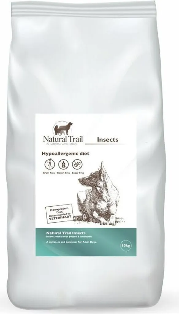 Crocchette Insetti Natural Trail 10kg: Dieta Ancestrale e Grain Free