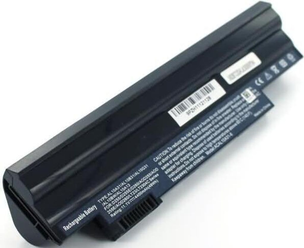 Akku für Acer Aspire One 722-C62KK Li-Ion 10,8 Volt 4400 mAh schwarz.