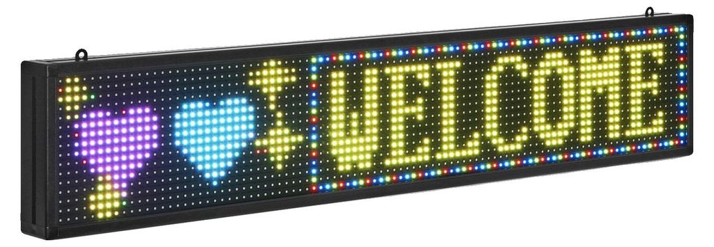 Insegna a LED programmabile VEVOR P10 a colori, pannello Immagine del prodotto 