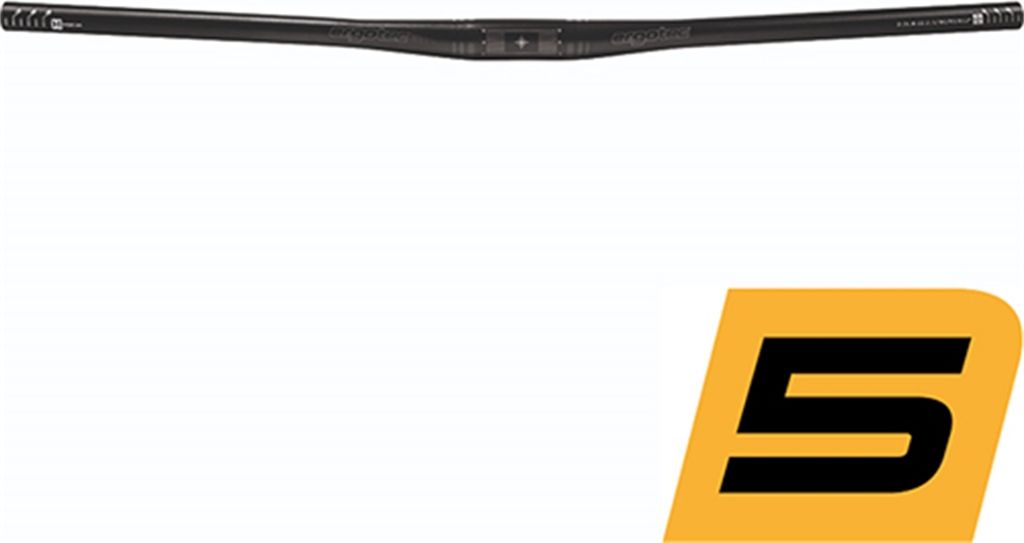 Ergotec Bügel FLAT BAR/ 31,8, 9°, Ø = 31,8mm, Aluminium, Produktbild 