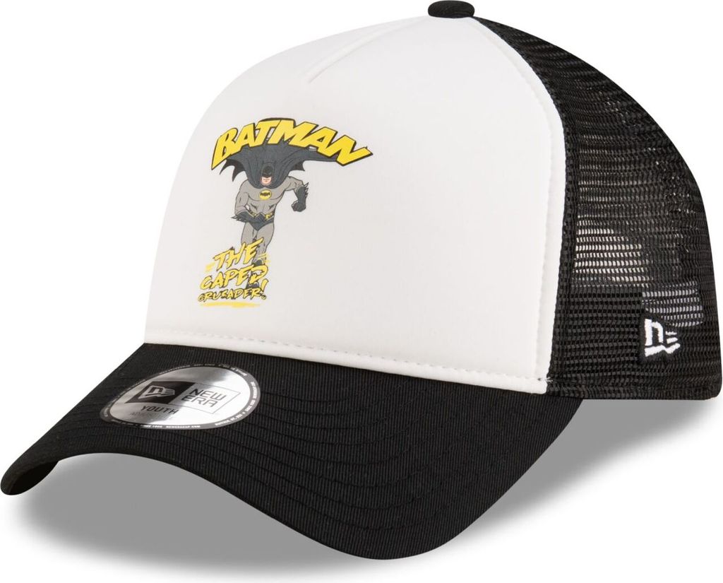 New Era Kinder Trucker Mesh Cap - BATMAN